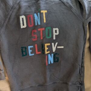 Gymboree Charcoal Sweatshirt with Multicolor Print